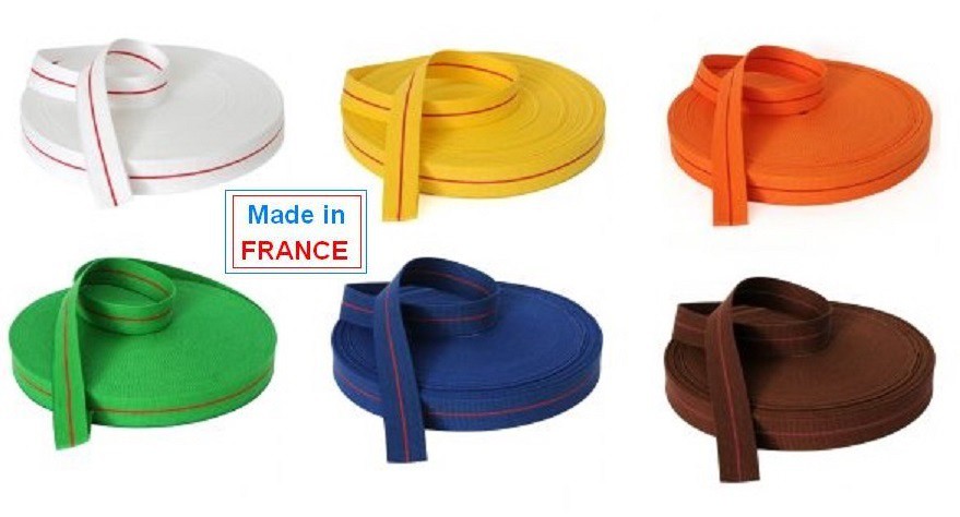 Rouleaux de Ceintures couleurs KARATE
