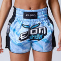 Short de Boxe Thaï ELION Raja-Sky Blue