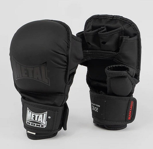 Gants MMA SPARRING METAL BOXE Black Light