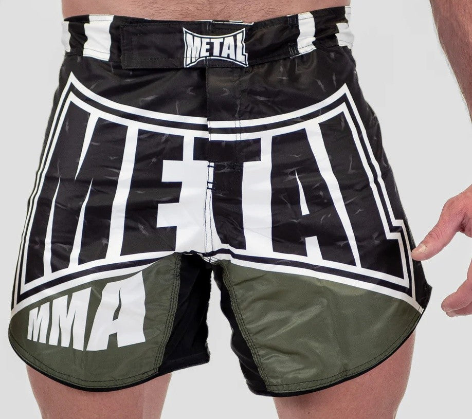 SHORT  MMA NOIR KAKI MB