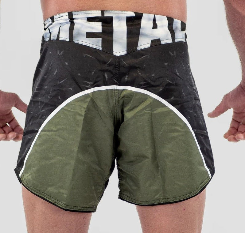 SHORT  MMA NOIR KAKI MB