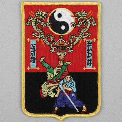 Ecusson BUDO YIN-YANG | BRODERIES et personnalisations