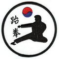 Ecusson TAE KWON DO Corée | BRODERIES et personnalisations