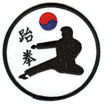 Ecusson TAE KWON DO Corée | BRODERIES et personnalisations