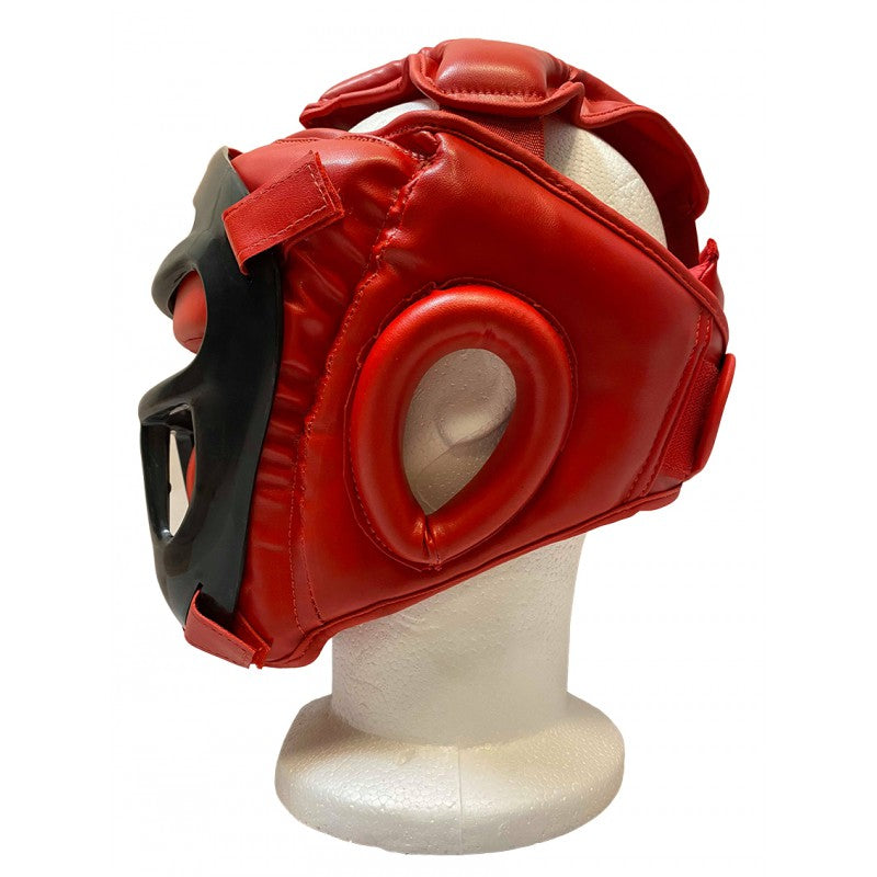 FULL FACE COMBAT HELMET WITH DETACHABLE GRILLE