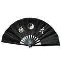 Éventail en bambou Yin Yang - arts martiaux énergétiques