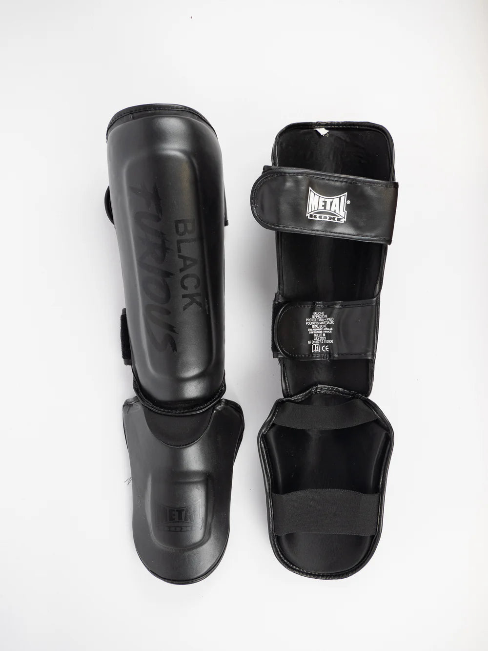FURIOUS SHIN & INSTEP GUARDS Metal Boxe