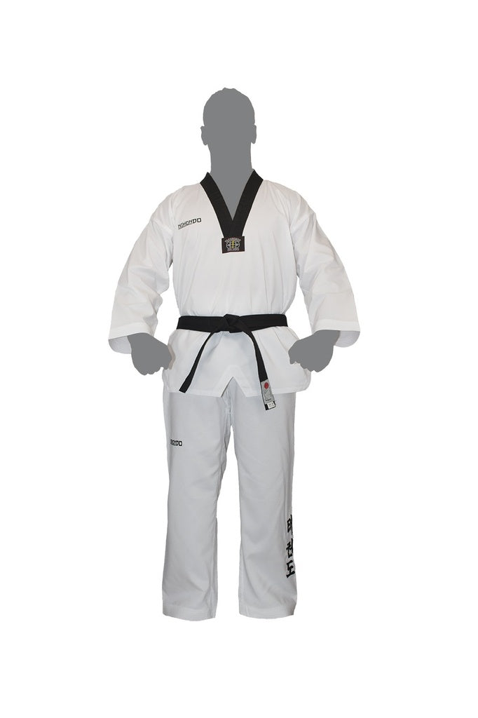 Dobok UltraLight col noir NIHONDO