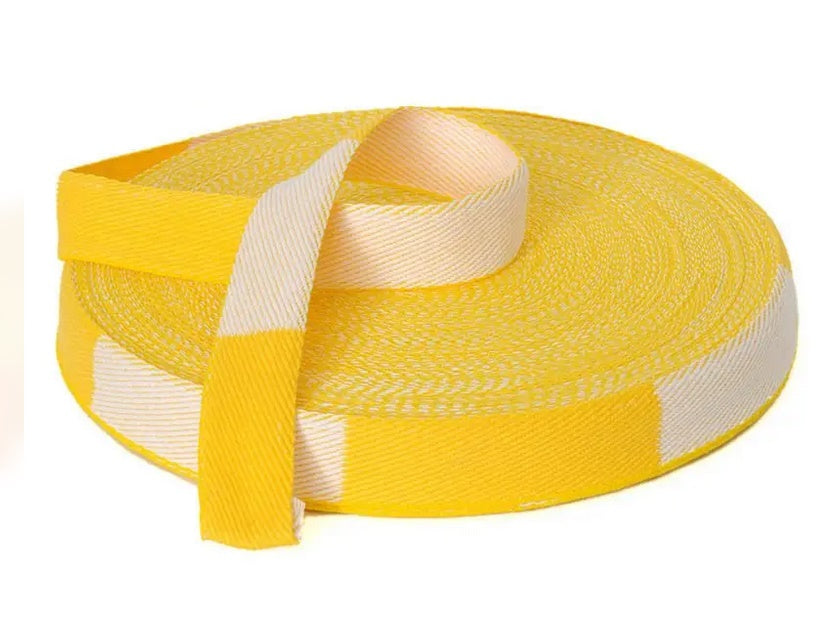 Rolls of two-tone JUDO Belts