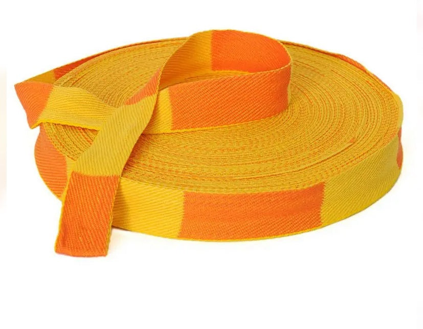 Rolls of two-tone JUDO Belts