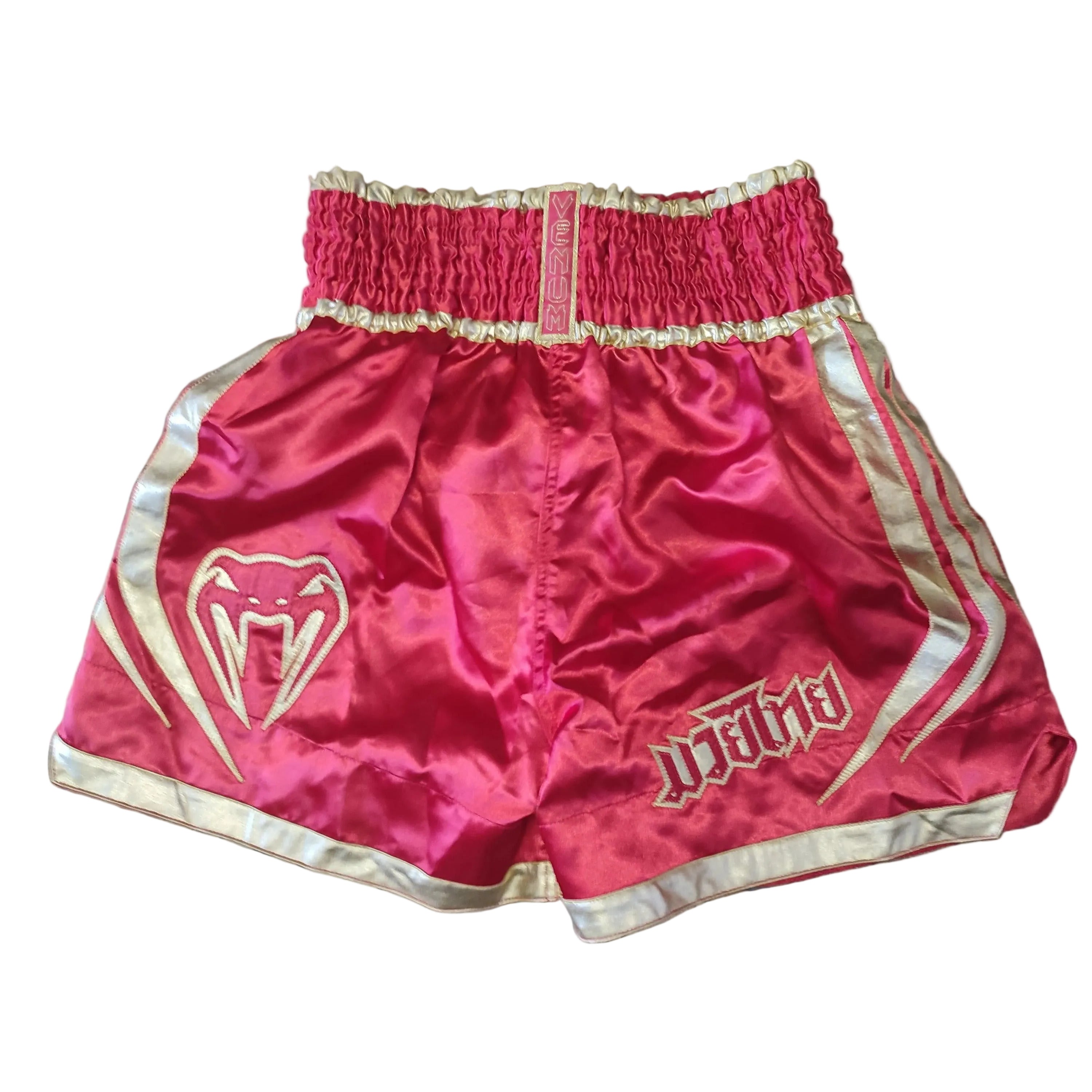 Short Thai Venum Rouge et Or