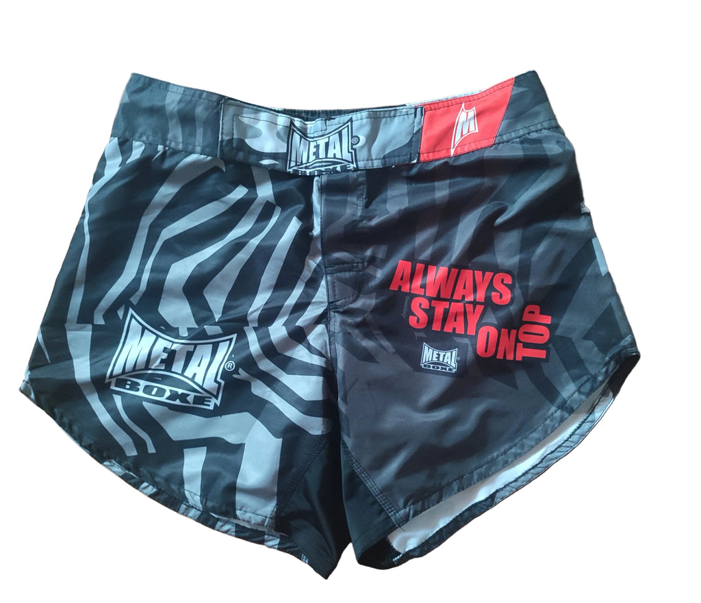 Short MMA "Always stay on top" Métal Boxe