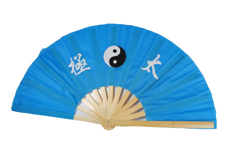 Éventail en bambou Yin Yang - arts martiaux énergétiques